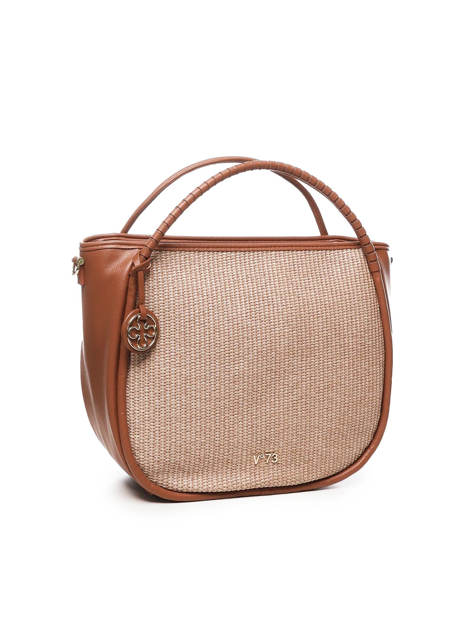 Borsa Flaminia 73BS90001 FLAMINIANATURALE/CUOIO V° 73 
