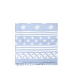 Foulard in twill di seta stampa logo FN090R GDB7ZHC4ZW DOLCE & GABBANA 