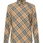 Camicia in cotone check 8106165 B9368 BURBERRY 
