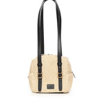 Borsa a tracolla Cubic Bag in rafia 106465 A391C24Q PINKO 