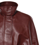 Mantella cropped in pelle 871813 TUS126500 BALENCIAGA 