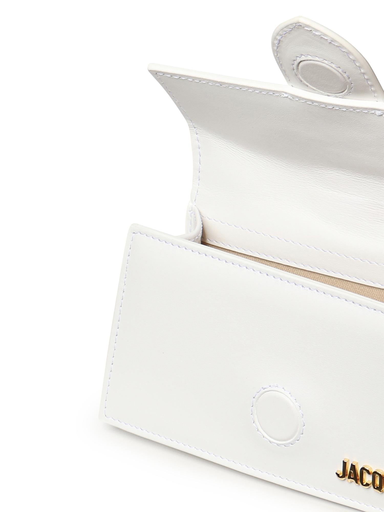 Borsa Le Bambino in pelle con logo BAW00006BC01C01 100 JACQUEMUS 