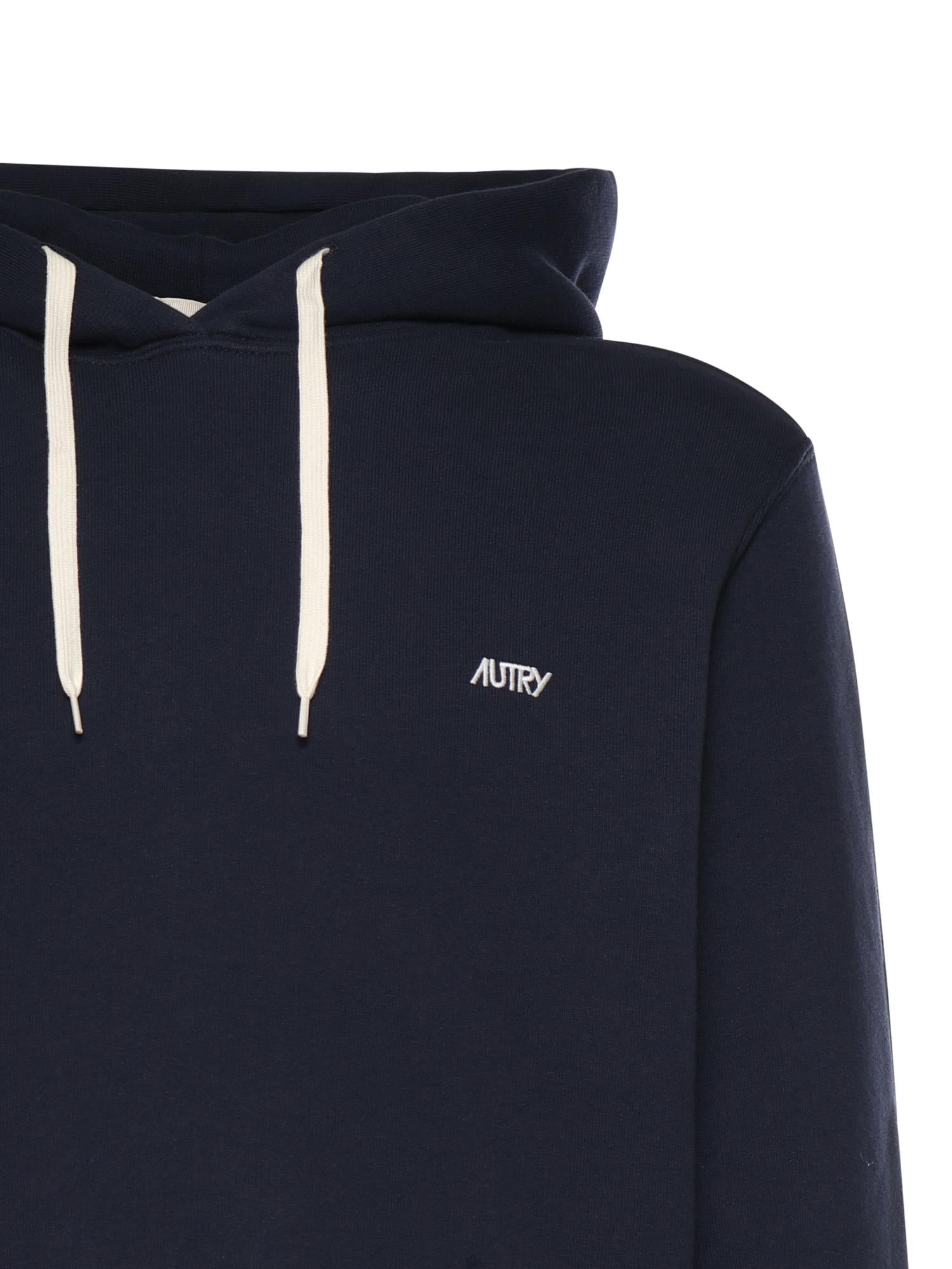 Felpa in cotone con logo HOPM 002B AUTRY 