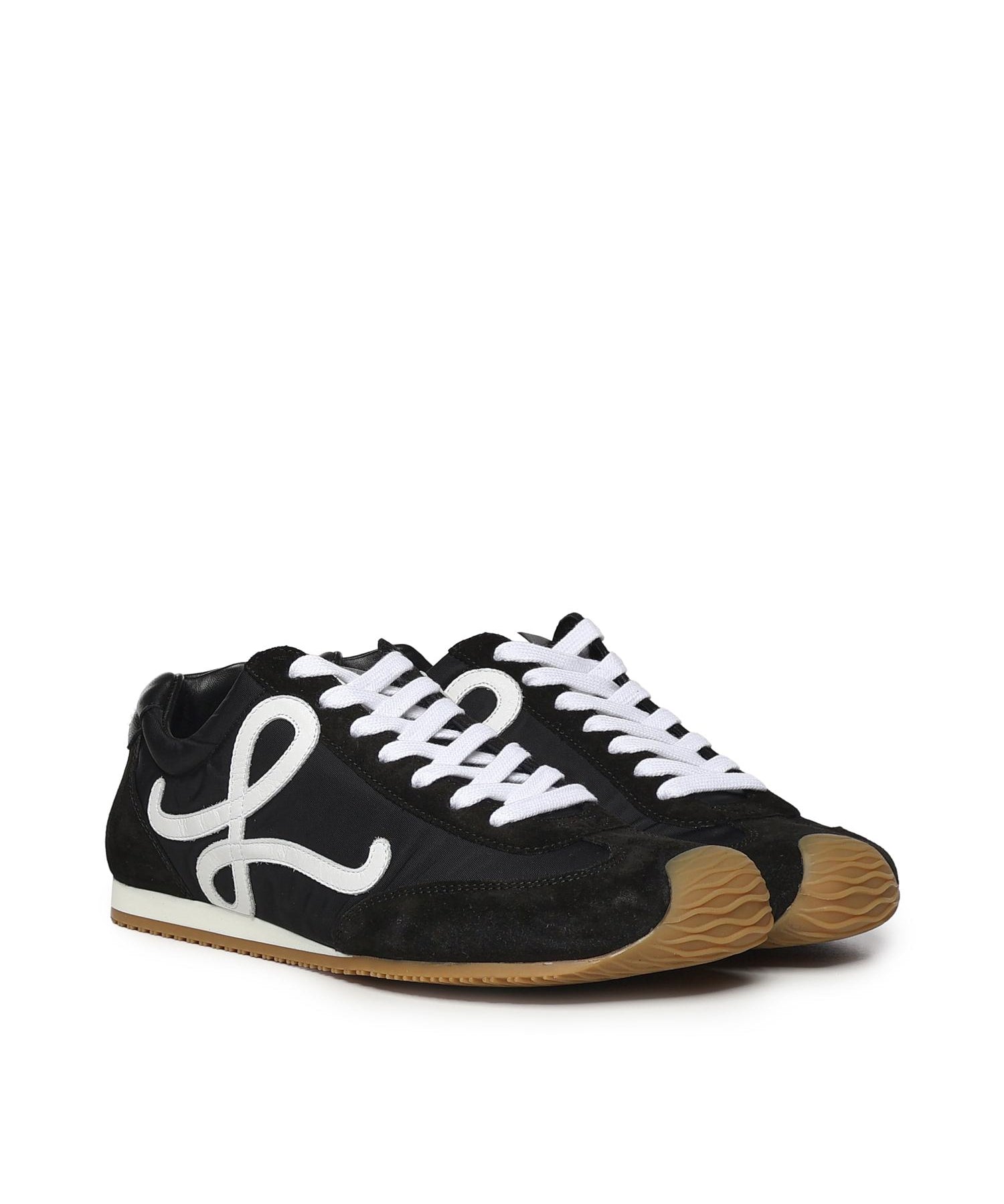 Ballet Runner 2.0 in nylon e pelle di vitello MBR2282X09 1102 LOEWE 