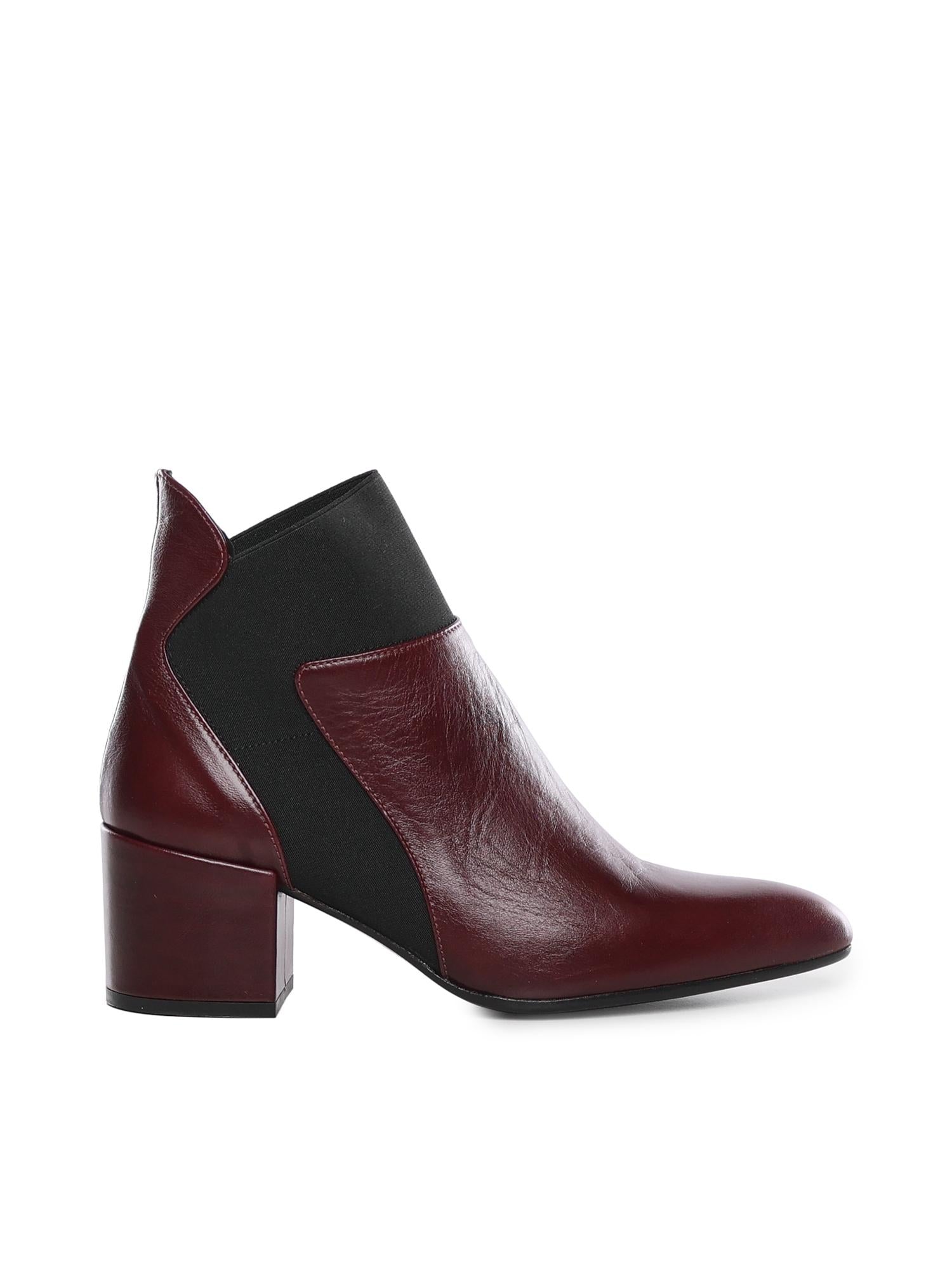 Stivaletto in pelle C41 BORDEAUX UAU 