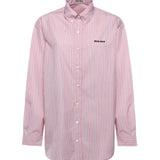 Camicia in popeline a righe MK2007 180UF0028 MIU MIU 
