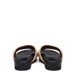 Slippers Elyse in gomma e rafia 810387 AFACL08536 STELLA McCARTNEY 
