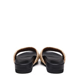Slippers Elyse in gomma e rafia 810387 AFACL08536 STELLA McCARTNEY 