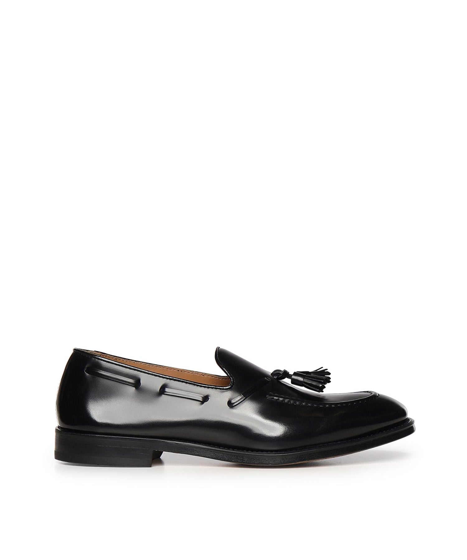 Mocassino con nappine in pelle DU3339ORVNUY007 NN00 DOUCAL'S 