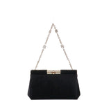 Borsa a spalla Marlene media in velluto BB7620 A419580999 DOLCE & GABBANA 
