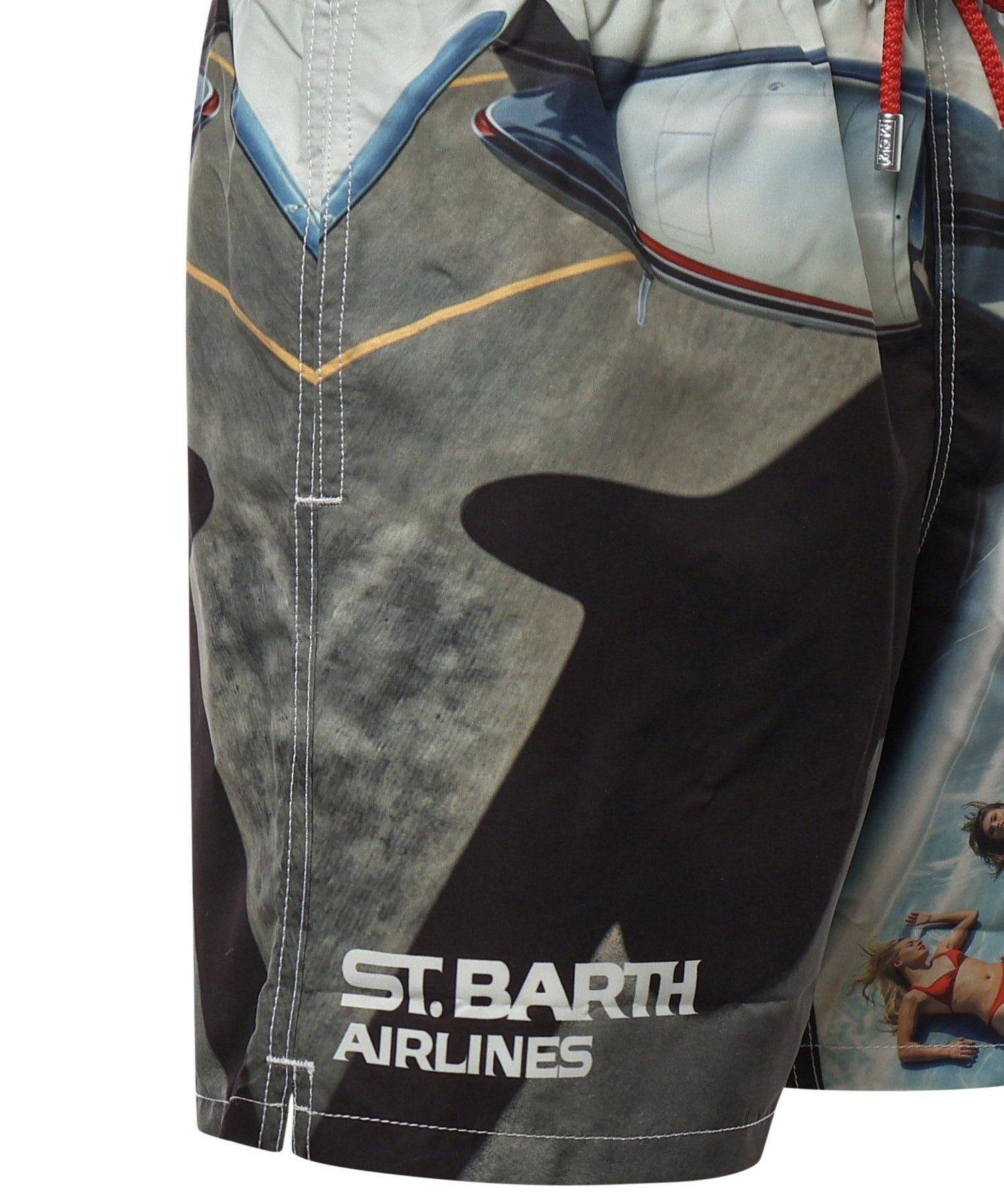 Costume da bagno con stampa GUS0009 01718L MC2 SAINT BARTH 
