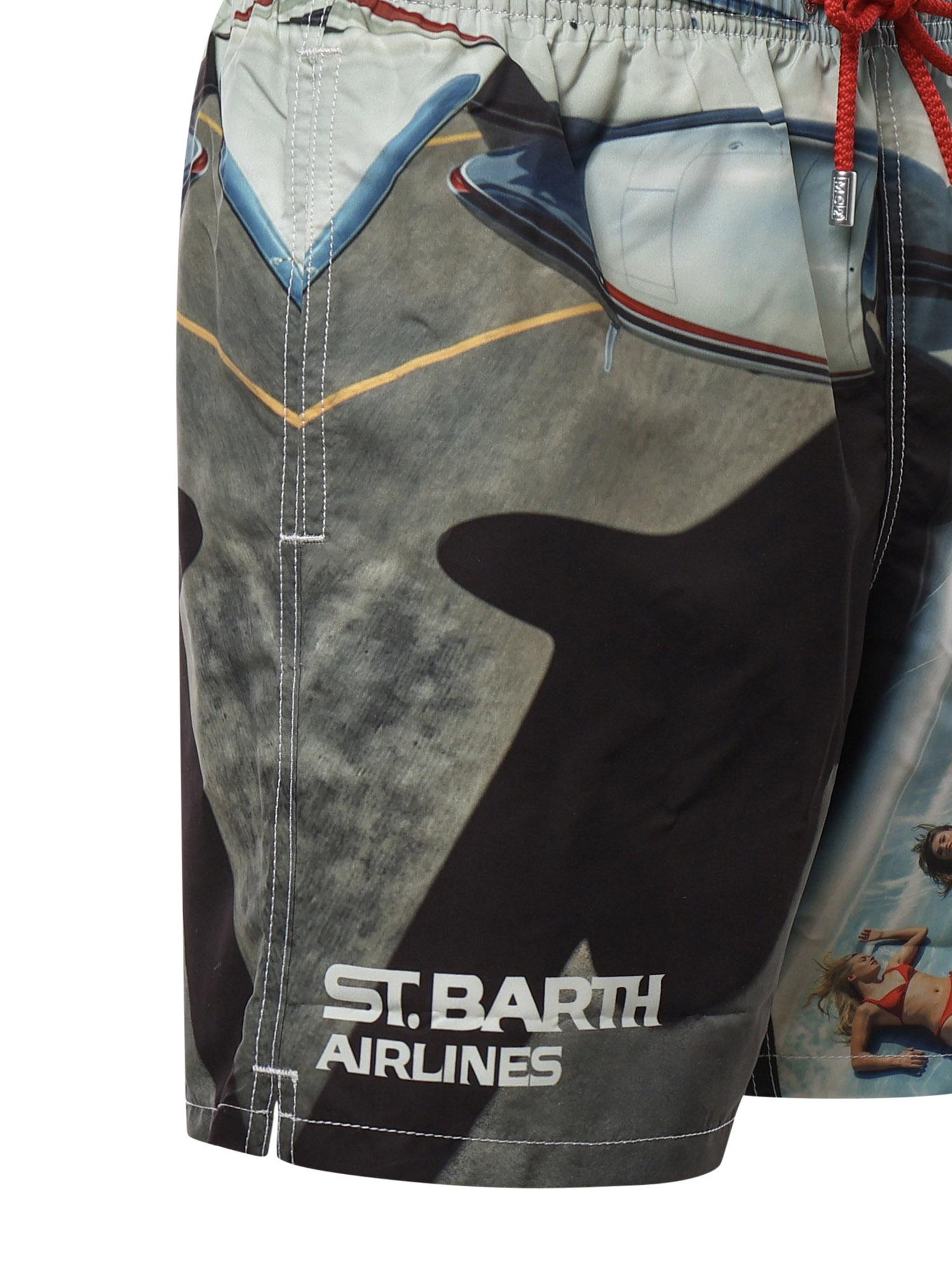 Costume da bagno con stampa GUS0009 01718L MC2 SAINT BARTH 