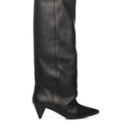 Stivale alto in pelle ALIANA NERO ALCHIMIA 