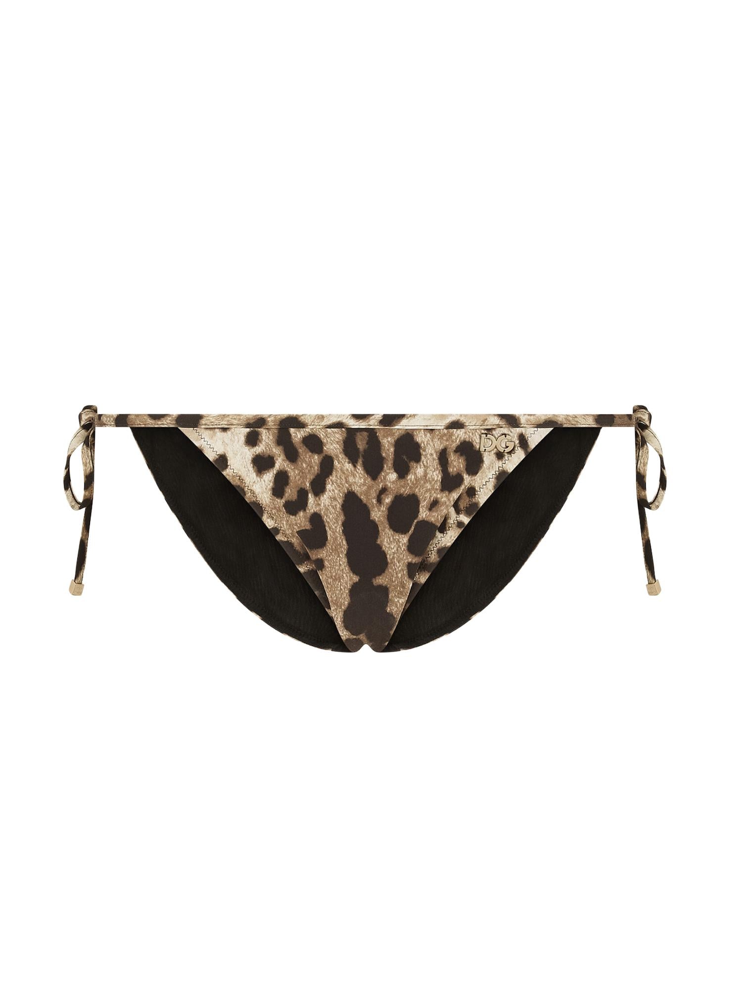 Slip bikini con stampa leopardata O2A01J FSGDMHY13M DOLCE & GABBANA 