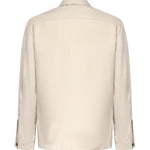 Overshirt in lyocell e lino M75GIAK08TES0M116 02 ELEVENTY 