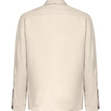 Overshirt in lyocell e lino M75GIAK08TES0M116 02 ELEVENTY 