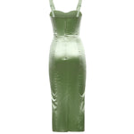 Abito in raso stretch F6DIHT FURADV0098 DOLCE & GABBANA 