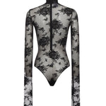 Body Ziggy in pizzo TM180736A TJC082BLACK THE ANDAMANE 