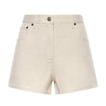 Shorts in denim di cotone 8B3DD22W 9Y5A03 VALENTINO GARAVANI 