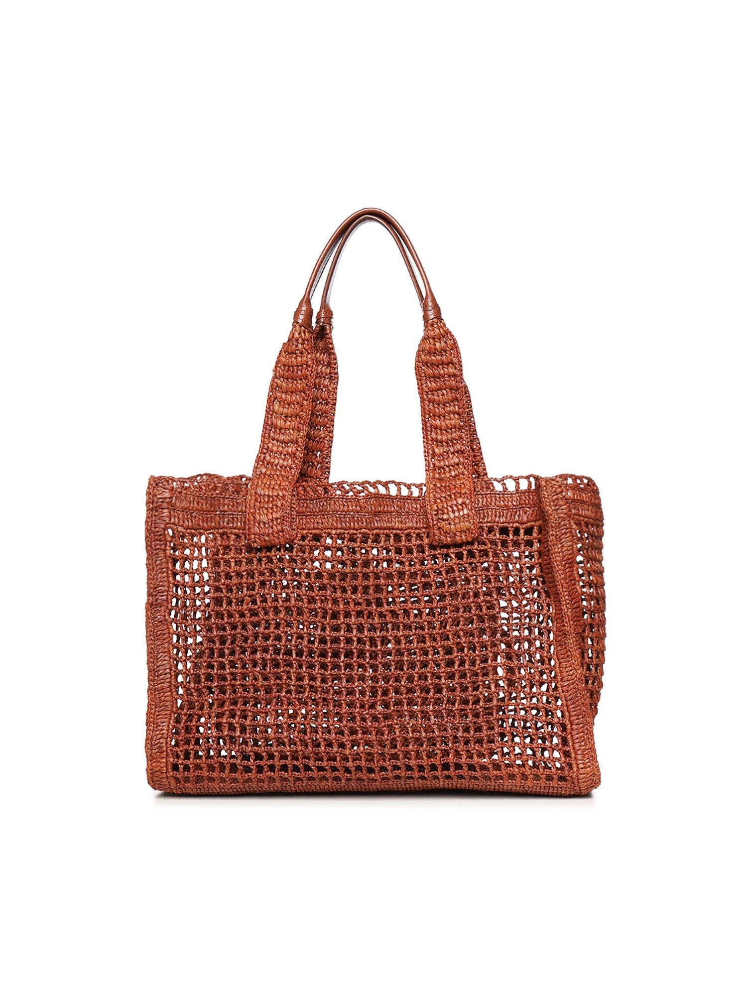 Shopping East-West Summer Banana in rafia<BR/> CH26US904P08 26M CHLOÉ 