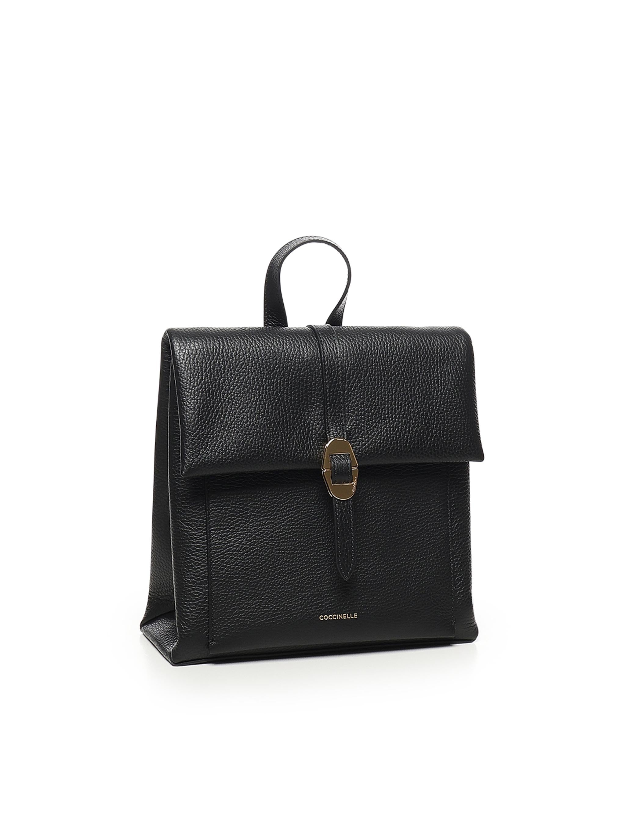 Zaino Dorian in pelle con grana E1RCK140101 001 COCCINELLE 