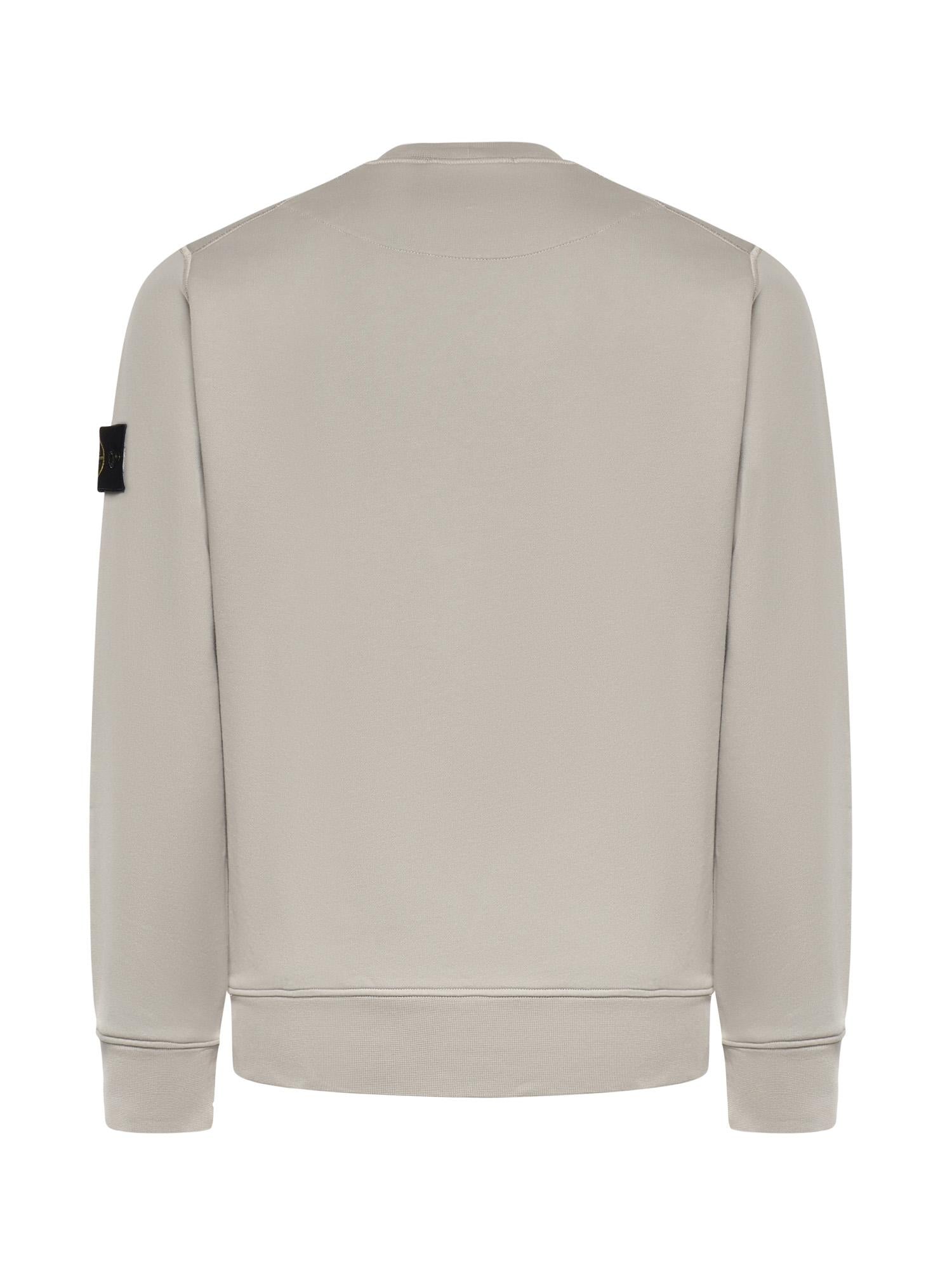 Felpa in cotone con logo L1S156100060 S0051V0061 STONE ISLAND 
