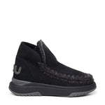Eskimo jogger glitter logo MUFW421001A BKBK MOU 