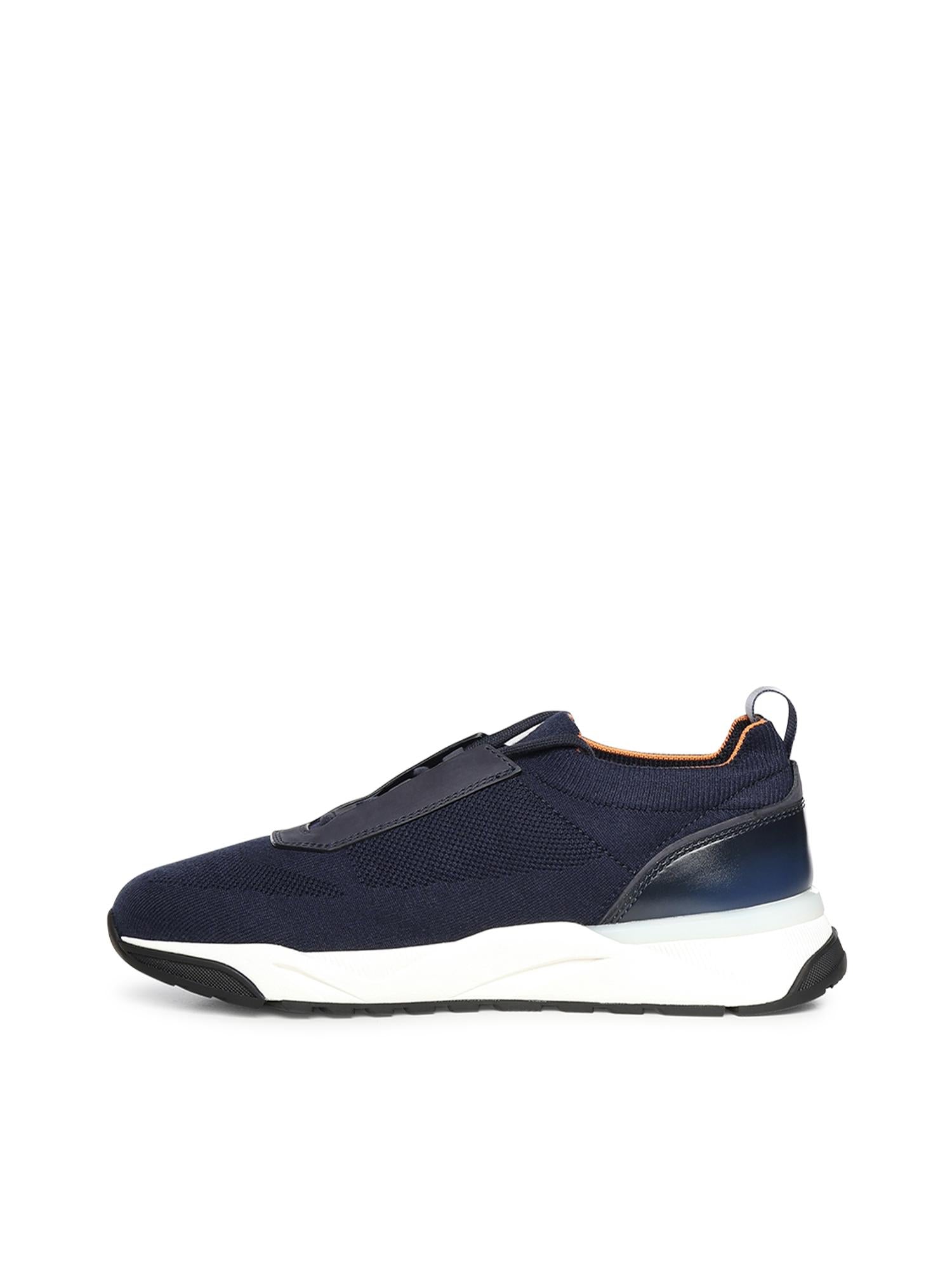 Sneaker Flin in tessuto stretch MBIO21601BINN HODU61 SANTONI 