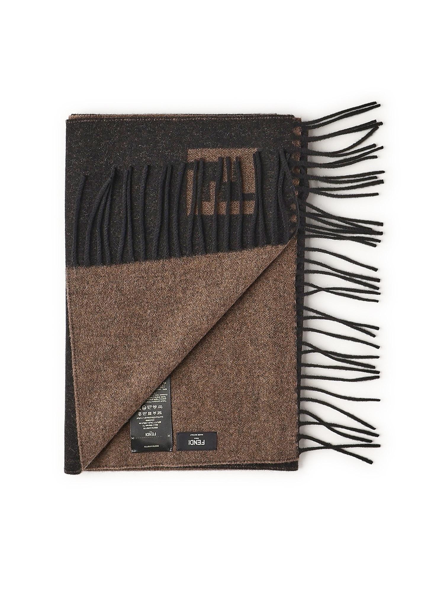 Sciarpa in lana e cashmere FXS734 AYBFF1TTF FENDI 