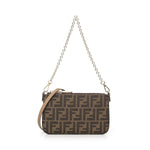 Pouch Baguette FF Jacquard 8BS073 AD23F1GE3 FENDI 