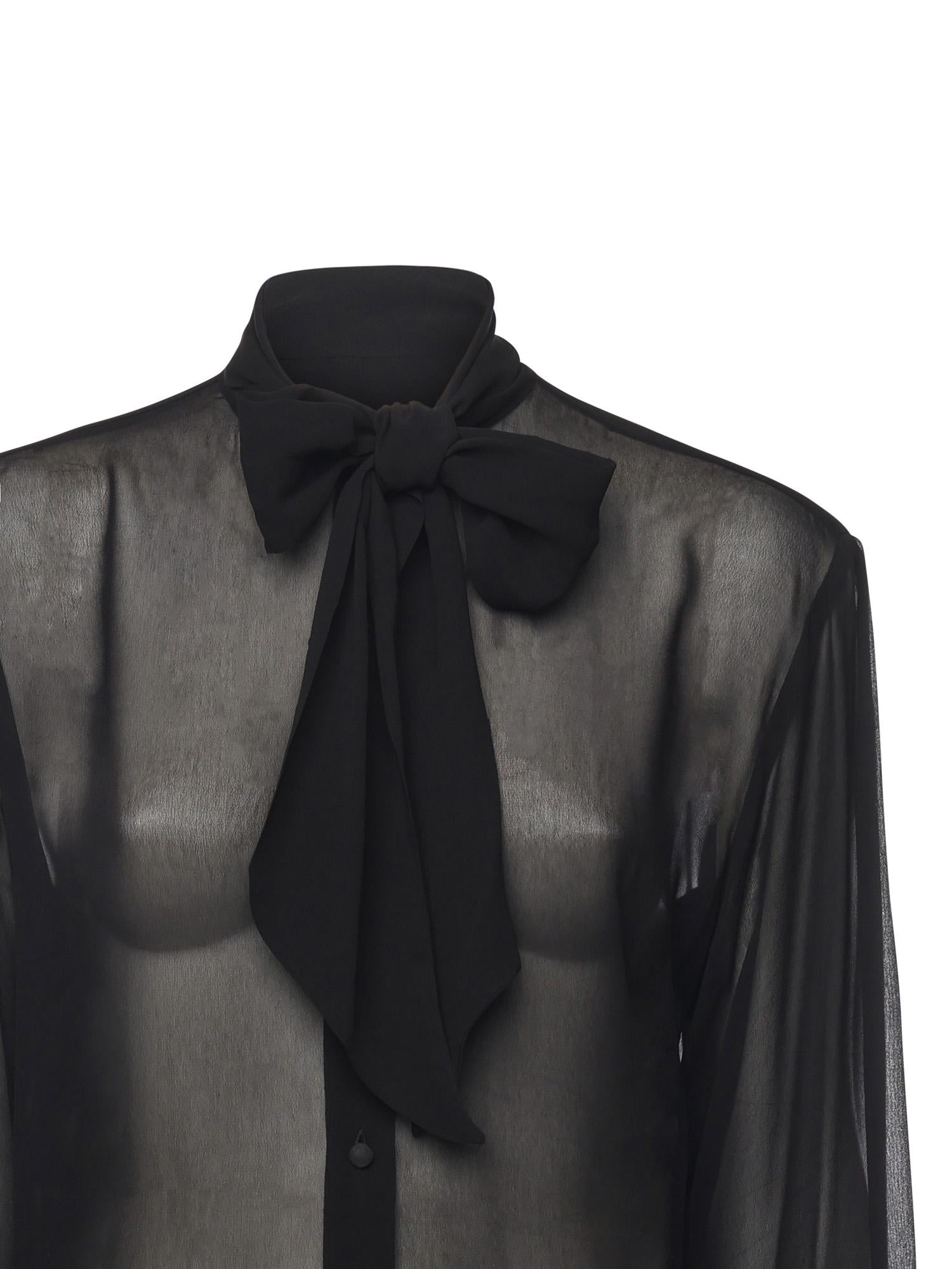 Camicia in georgette 26FWNMANCA-0009  NINEMINUTES 