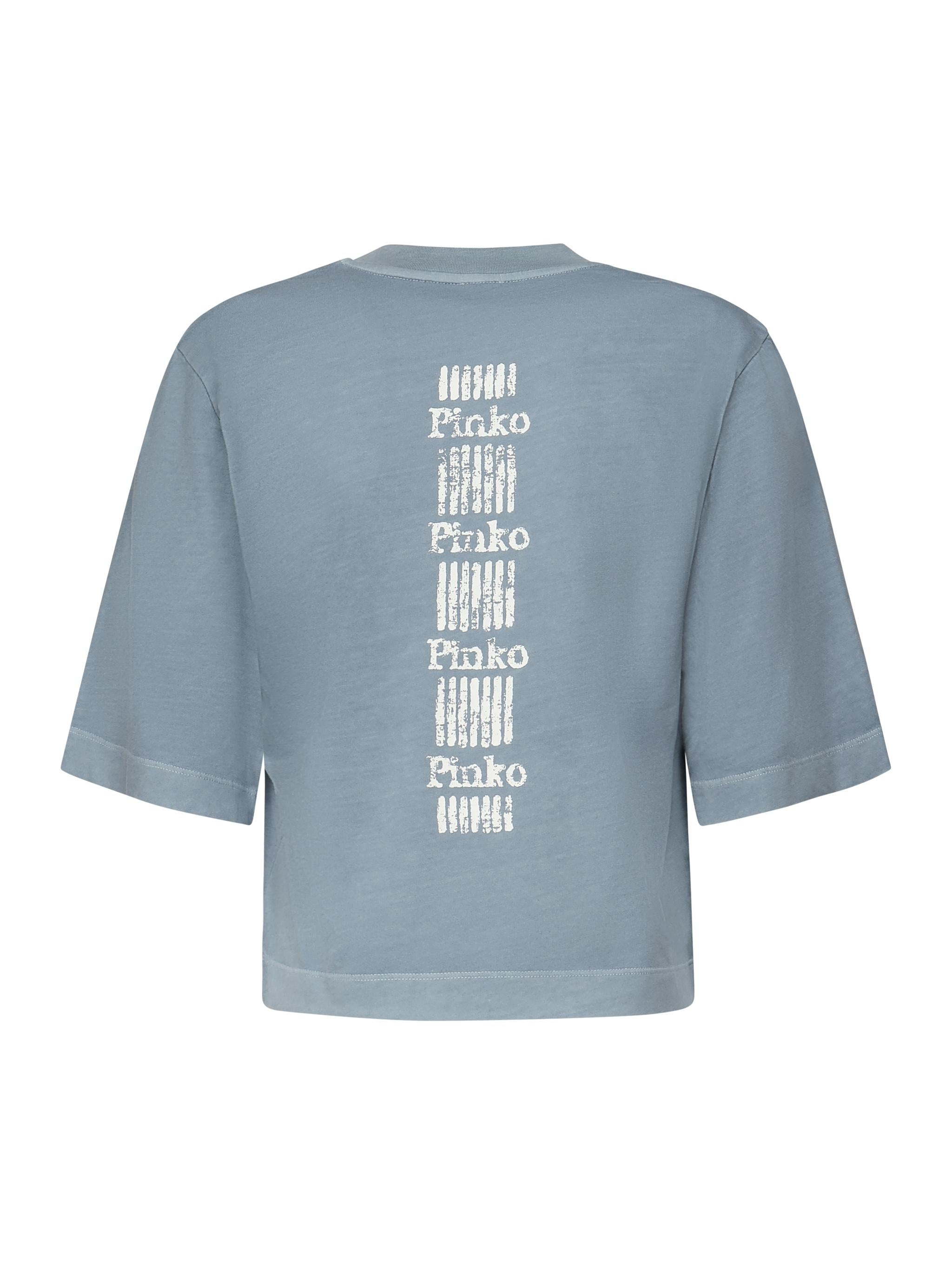 T-shirt Suez in cotone 104606 A2D0E63 PINKO 