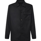 Camicia in lana MCJSP3597F25 019 MICHAEL COAL 