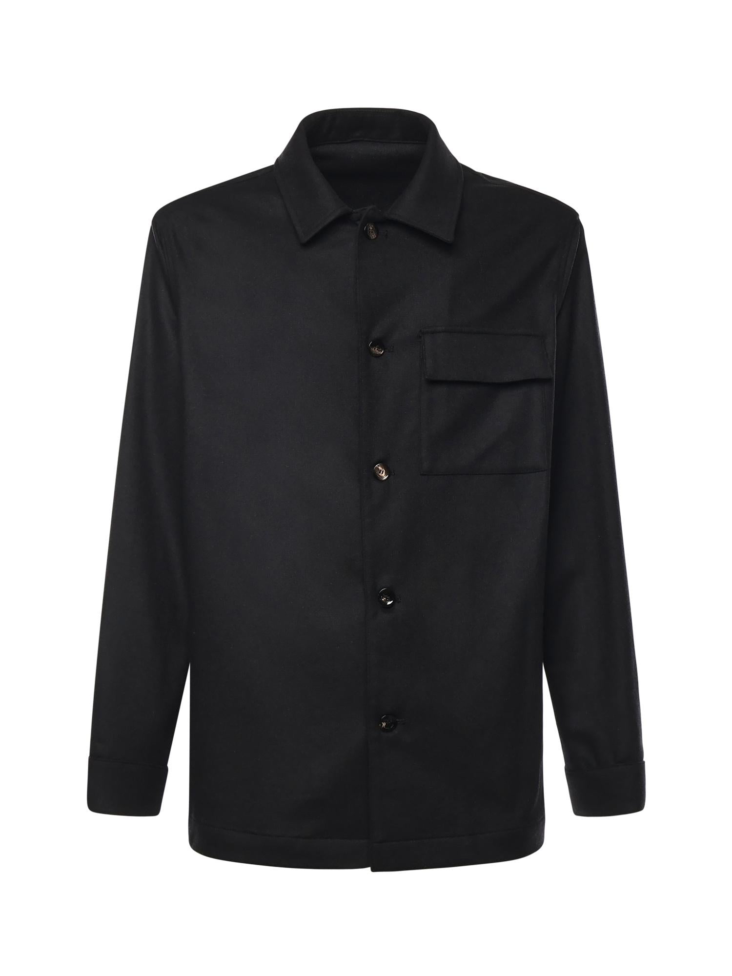 Camicia in lana MCJSP3597F25 019 MICHAEL COAL 