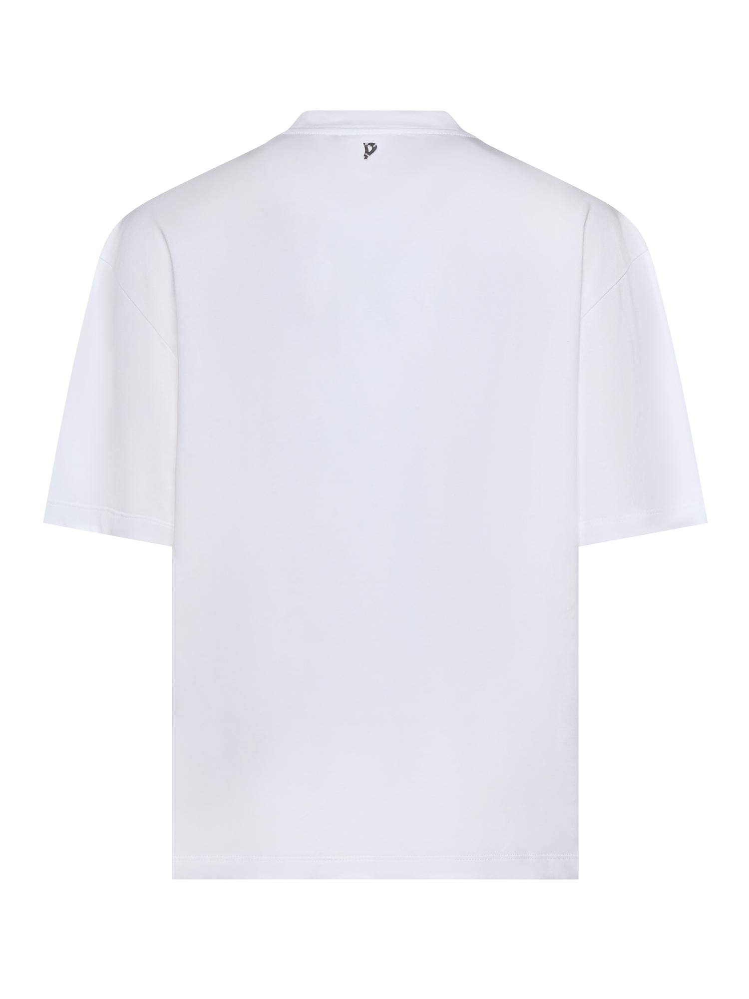 T-shirt in cotone DS074 JF0350DXXX000 DONDUP 