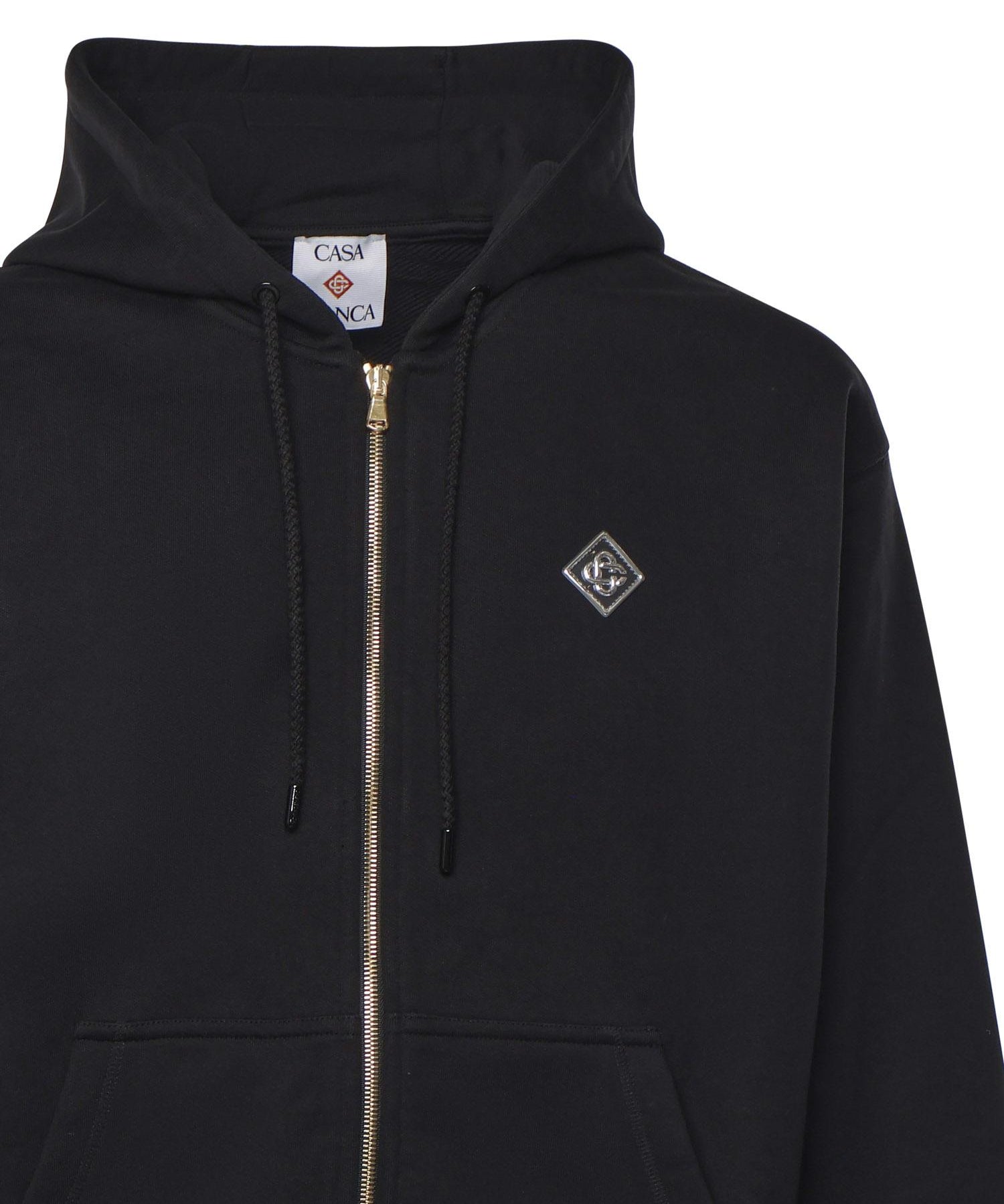 Felpa 'Casa Chrome Full Zip' MAW25JTP408 02 CASABLANCA 