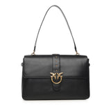 Borsa a spalla maxi Love Bag Slouchy in pelle 105067 A0QOZ99Q PINKO 