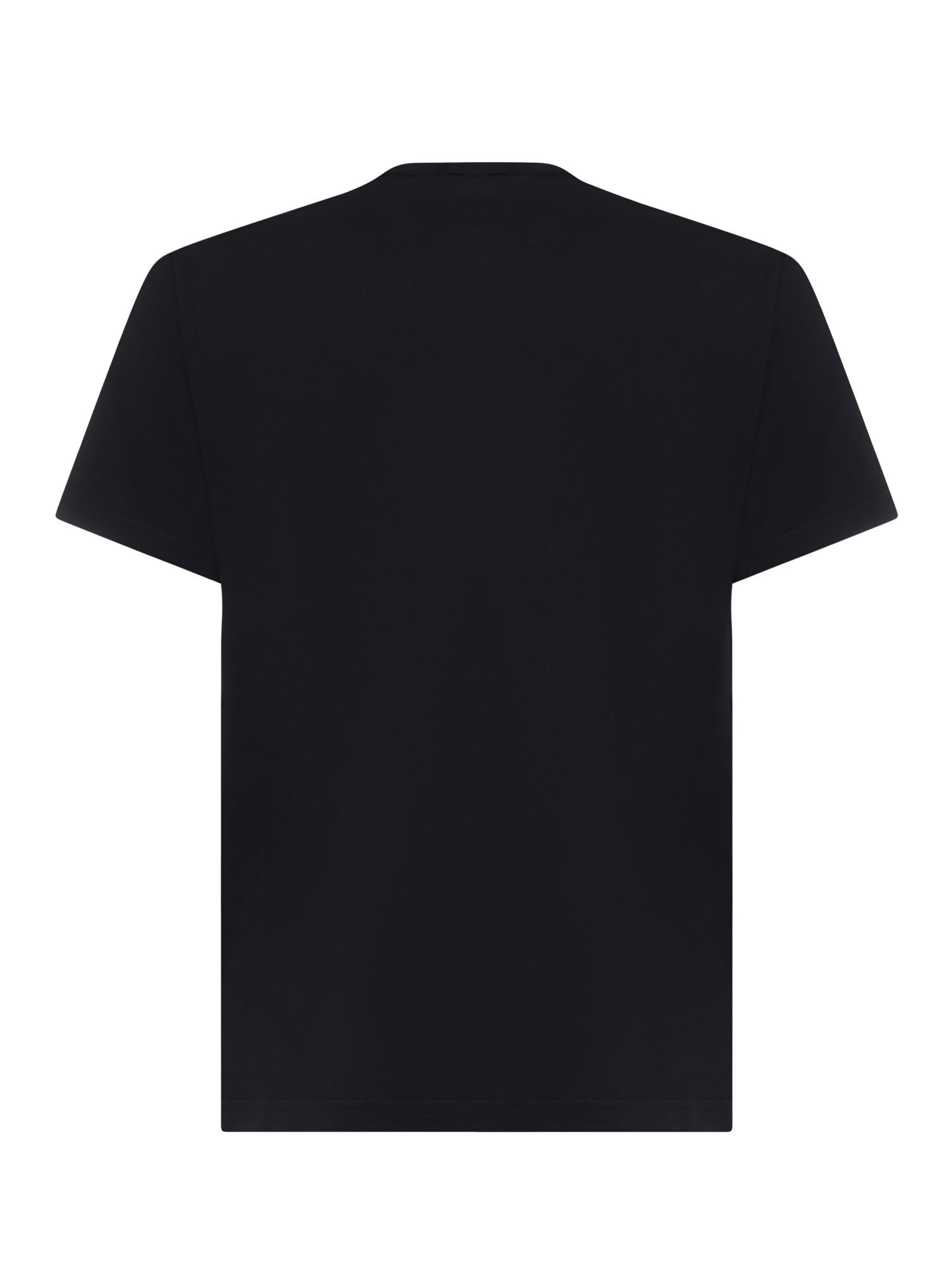 T-shirt con patch Compass L1S152100032 S0057V0020 STONE ISLAND 