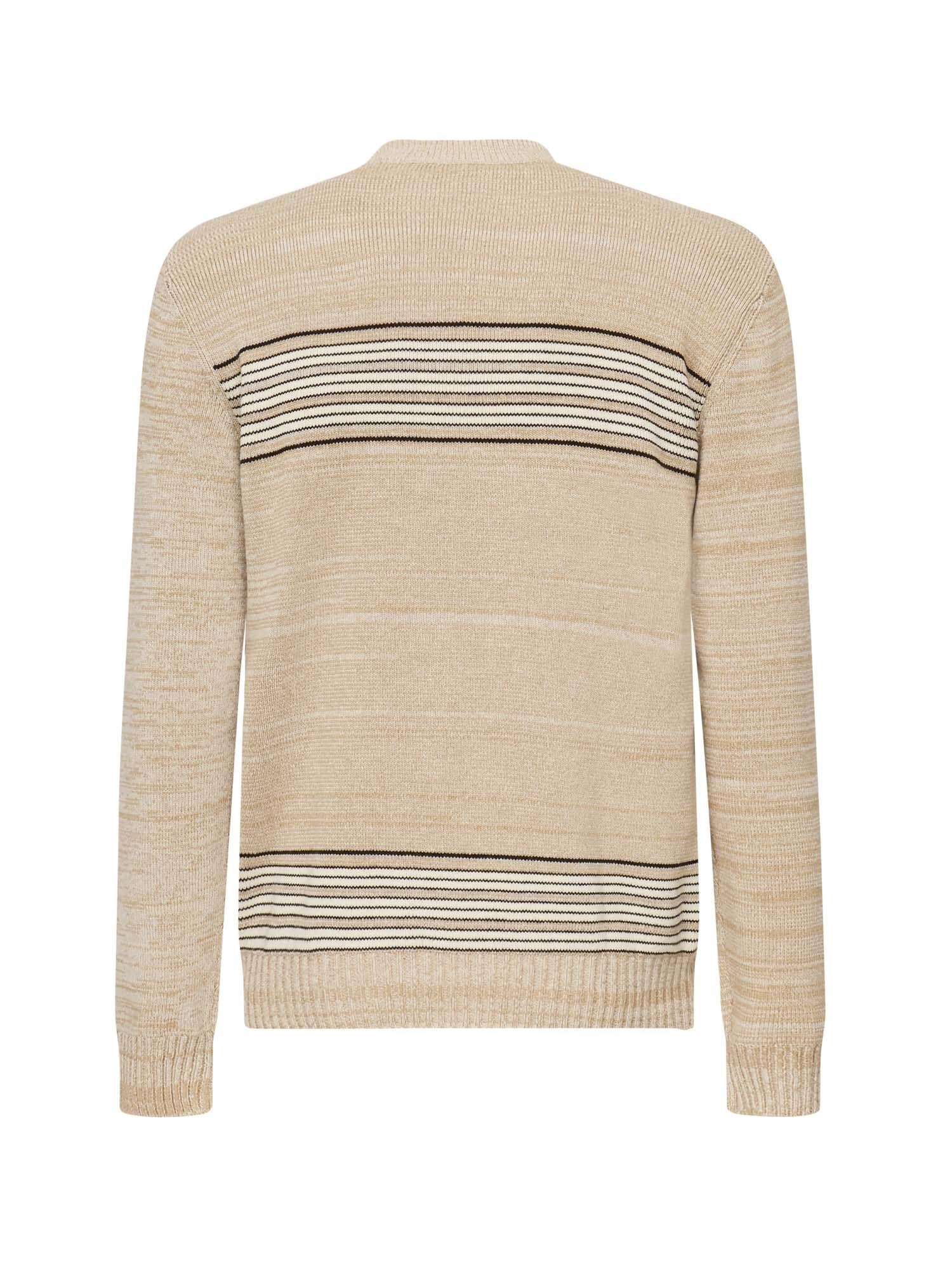 Pullover in lana e cotone con logo 7V3KC34E B27DRY VALENTINO GARAVANI 