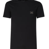 T-shirt in cotone con logo plaque G8PT1T G7F2IN0000 DOLCE & GABBANA 