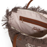 Borsa City in canvas CBF0001 01742L MC2 SAINT BARTH 