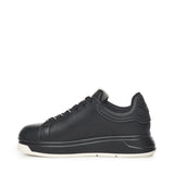 Sneaker in pelle con logo<BR/> EM003663 AF18212MC105 EMPORIO ARMANI 