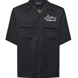 Camicia Hollywood in cotone AMSTCA1196 001 AMIRI 