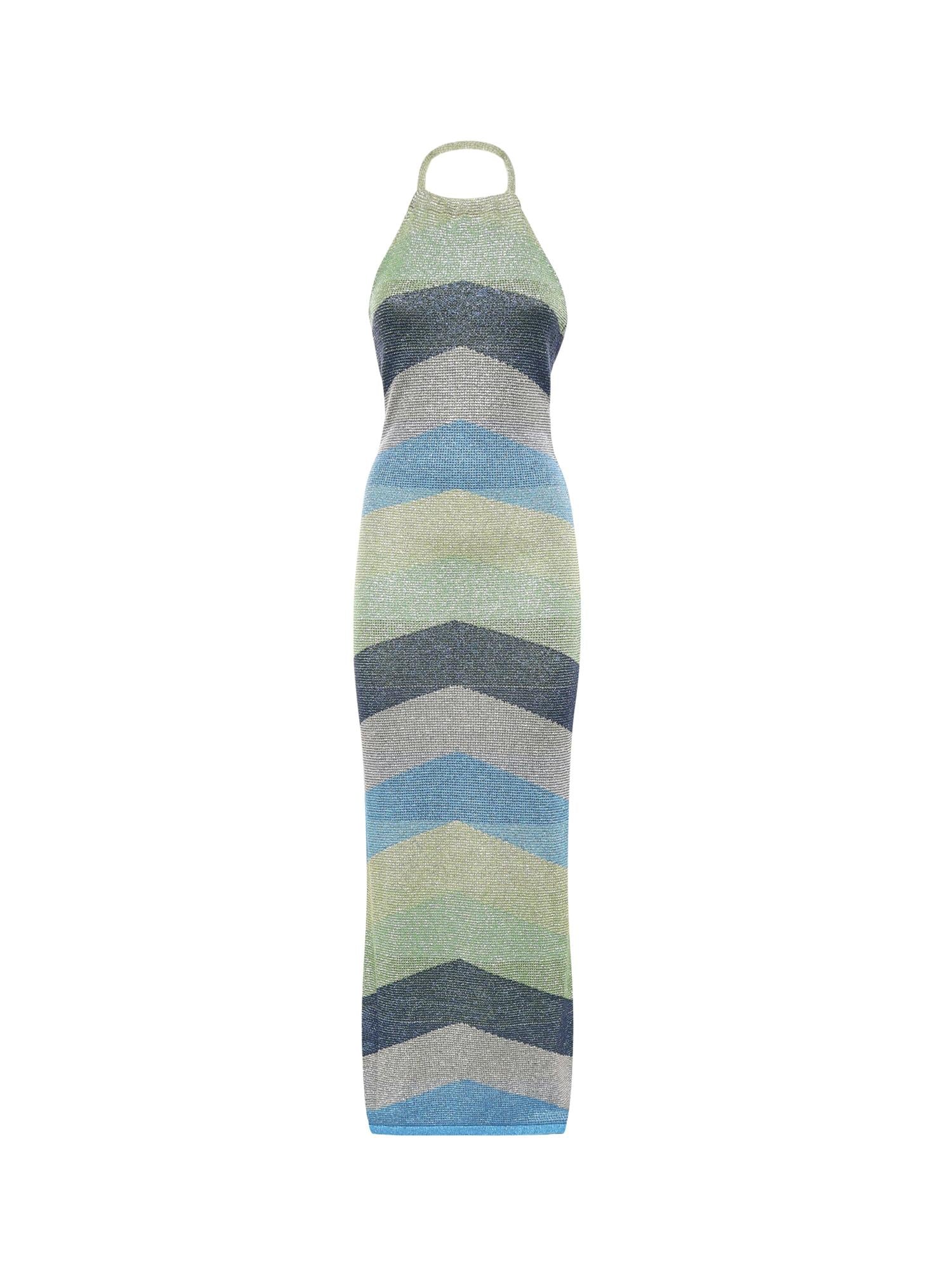Abito lungo in maglia VSKD13300  INSPIRED BY AKEP 