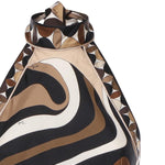 Abito lungo con stampa Marmo 5URH05 5U870004 PUCCI 