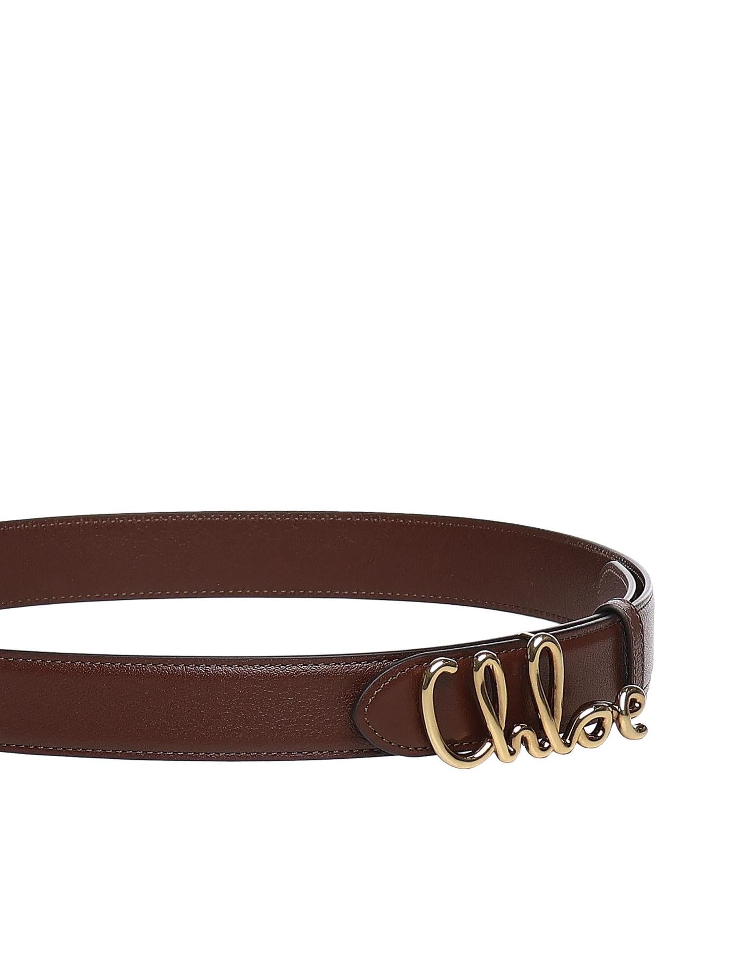 Cintura Chloé Iconic in pelle CH26SBB14BLB 27M CHLOÉ 