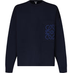 Maglia Anagram in cotone con tasca H526Y14KKI 5110 LOEWE 