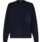 Maglia Anagram in cotone con tasca H526Y14KKI 5110 LOEWE 