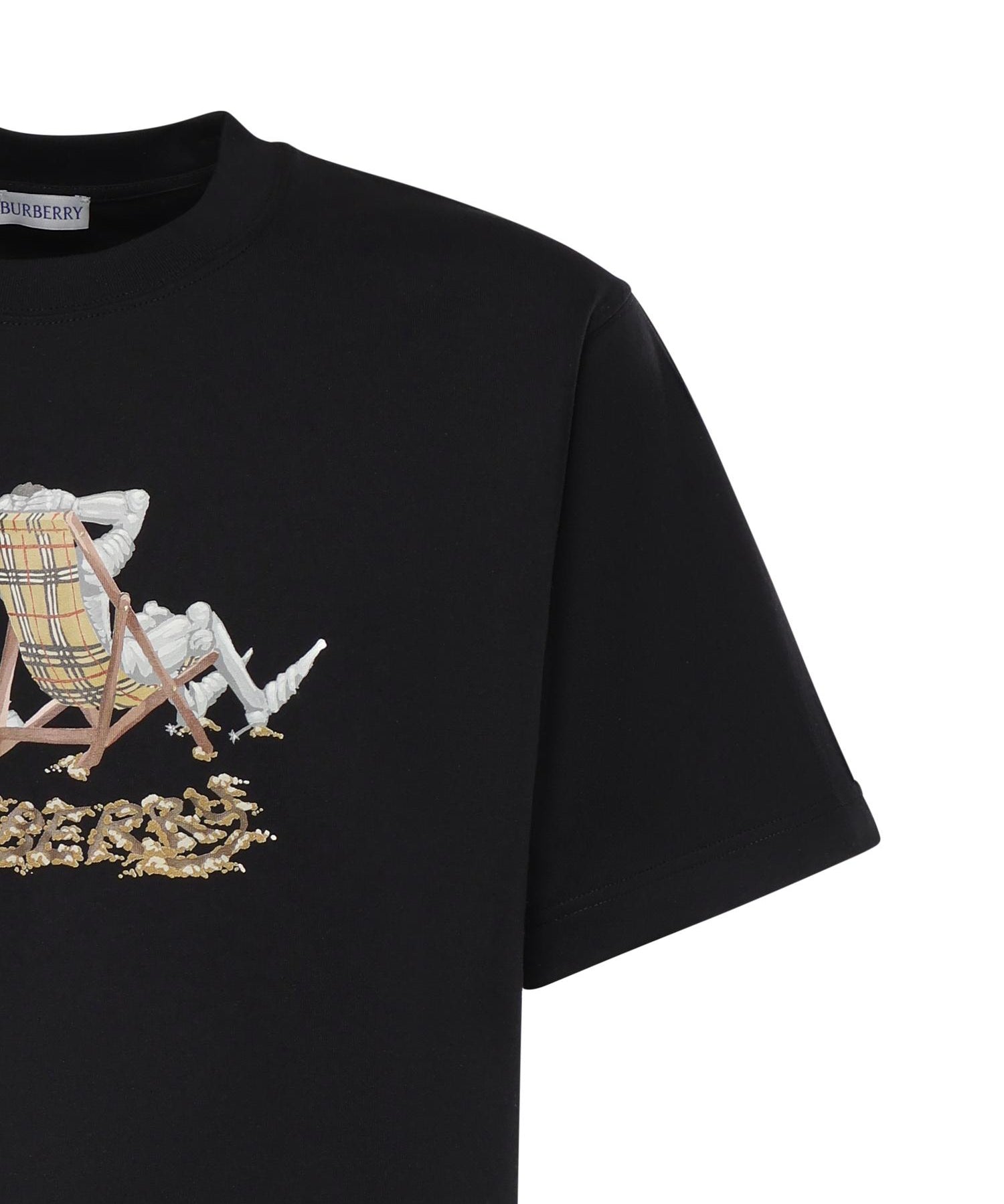 T-shirt in cotone Beach Knight 8126321 A1189 BURBERRY 