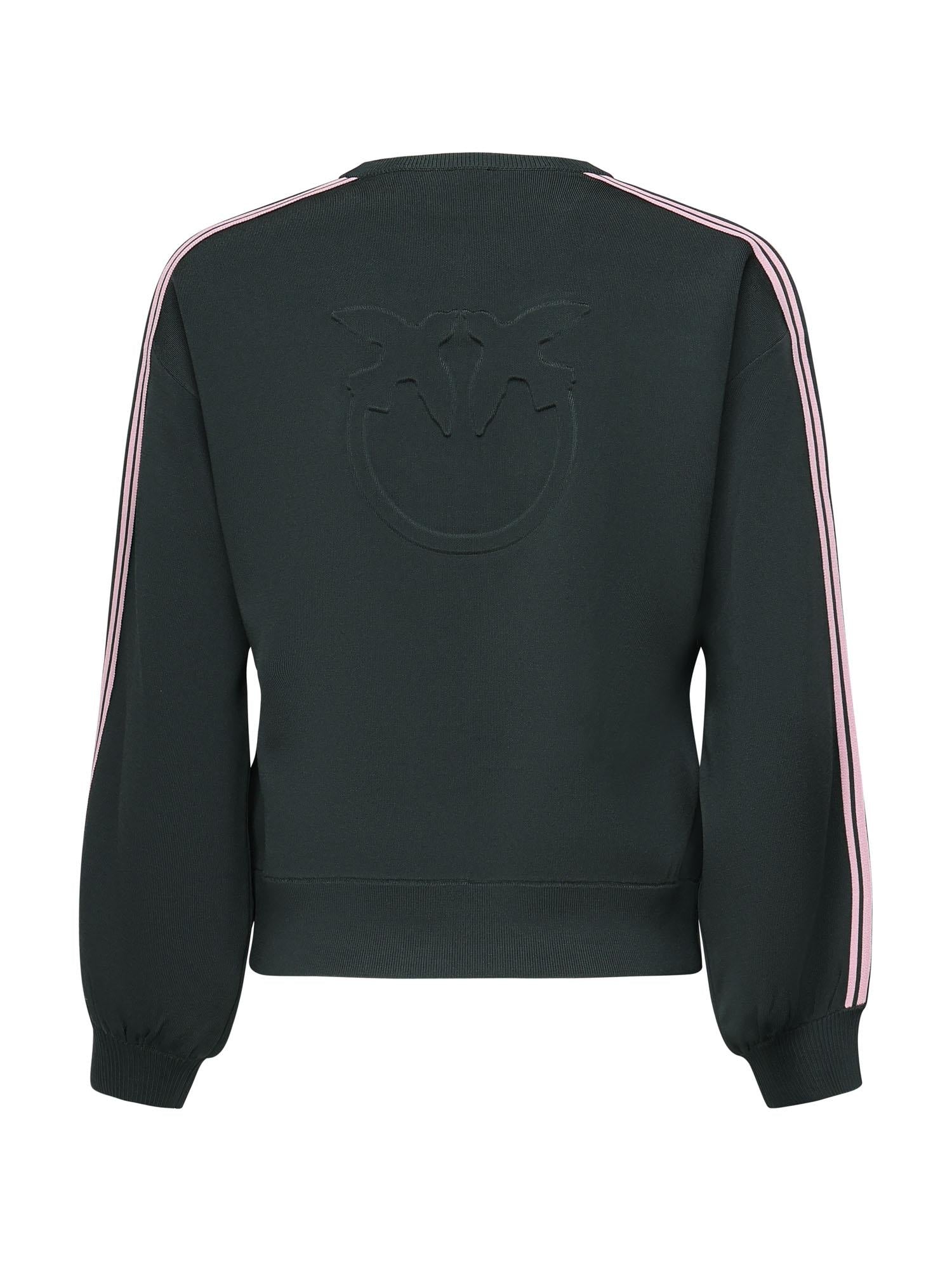 Felpa sporty logo 105392 A2FQX77 PINKO 